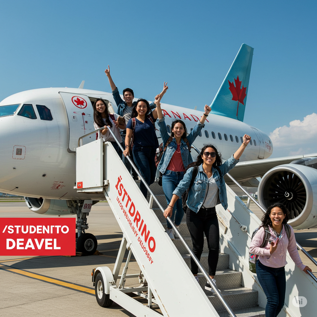 Air Canada latest flight deals for students