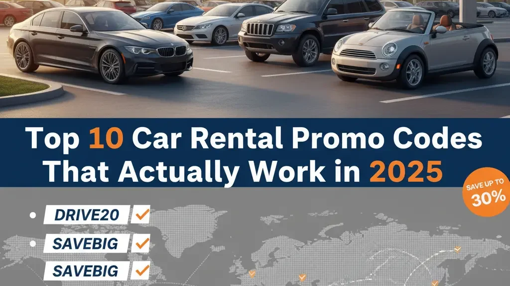 Top 10 Car Rental Promo Codes That Actually Work in 2025