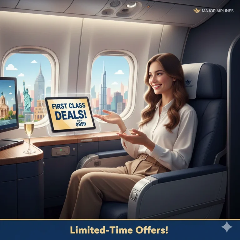 How Much Are Cheap First-Class Tickets for Major Airlines?