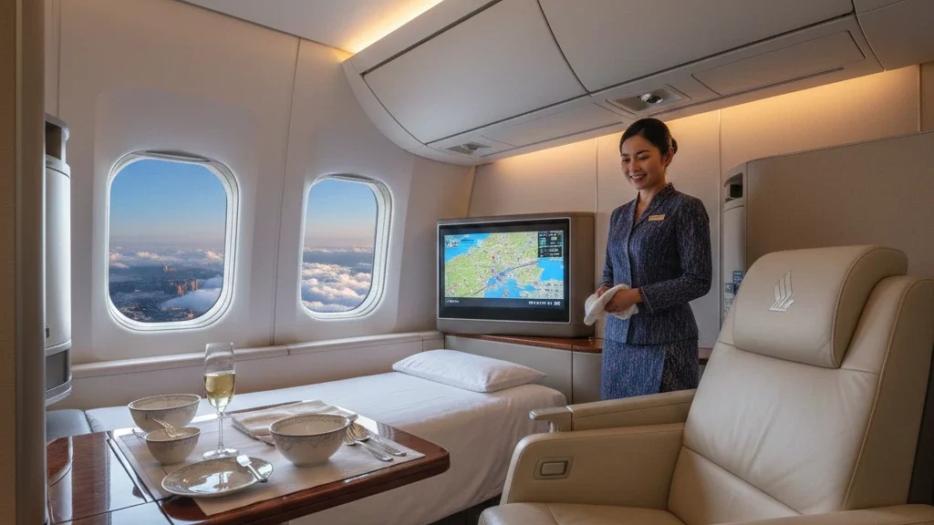 Singapore Airlines first class tickets