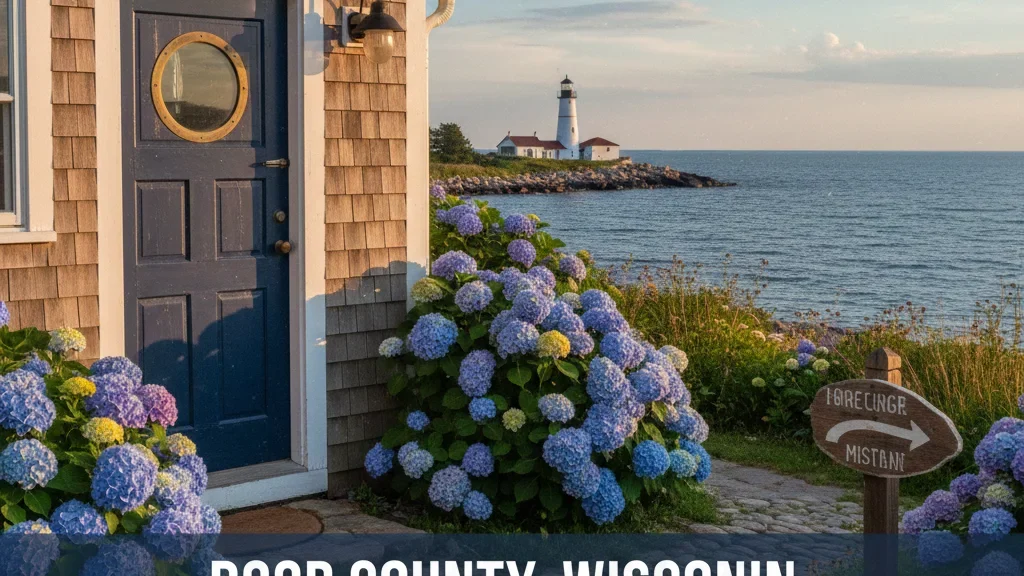 1. Door County, Wisconsin: The Cape Cod of the Midwest (4.5-5 Hour Drive)