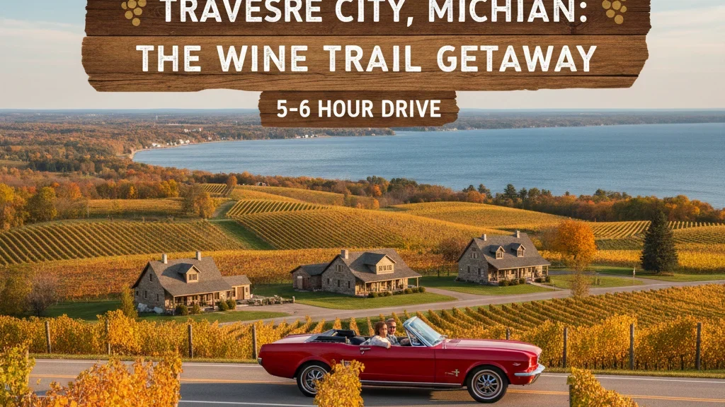 Leelanau Peninsula & Traverse City, Michigan: The Wine Trail Getaway (5-6 Hour Drive)
 