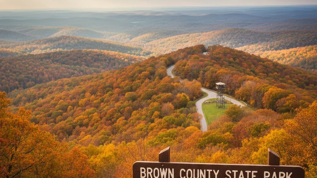 Brown County State Park, Indiana: The "Little Smokies" (4.5-5 Hour Drive)
