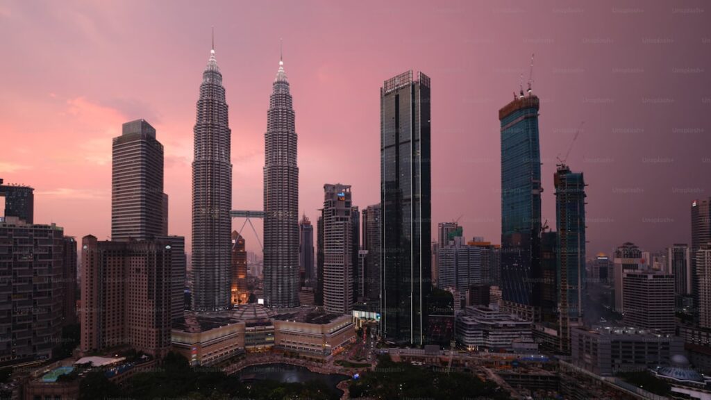 The Petronas Twin Towers kaula lampur Malaysia 