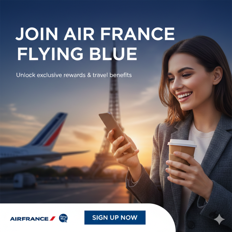 How to Join Air France Frequent Flyer Program