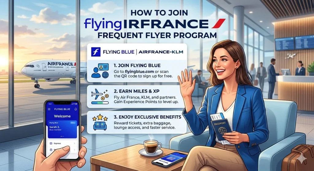 How to Join Air France Frequent Flyer Program