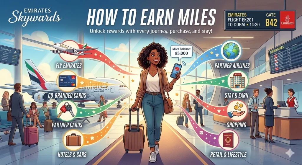 How to Earn Miles in the Emirates Skywards Loyalty Program