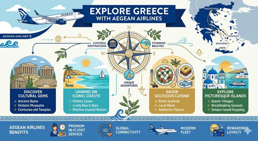 Explore Greece with Aegean Airlines