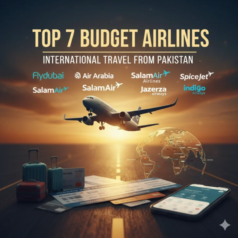 Top 7 Budget Airlines for International Travel from Pakistan