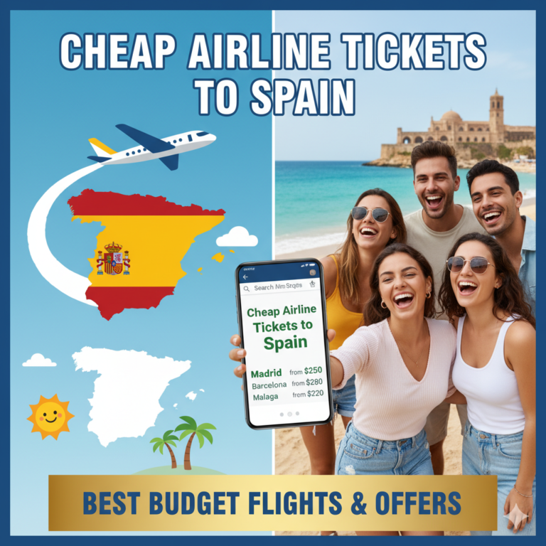 Cheap Airline Tickets to Spain: Best Budget Flights