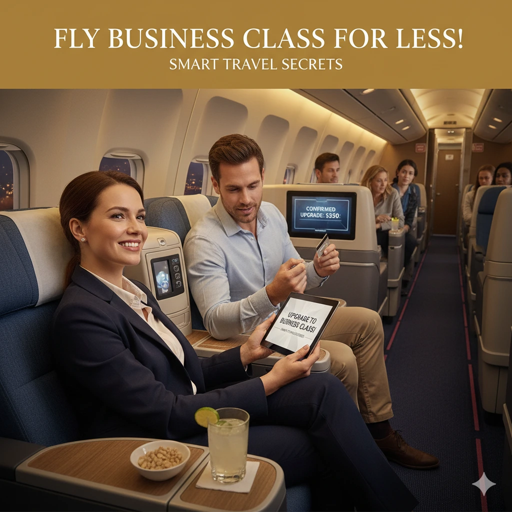 How to Upgrade to Business Class Without Paying Full Price