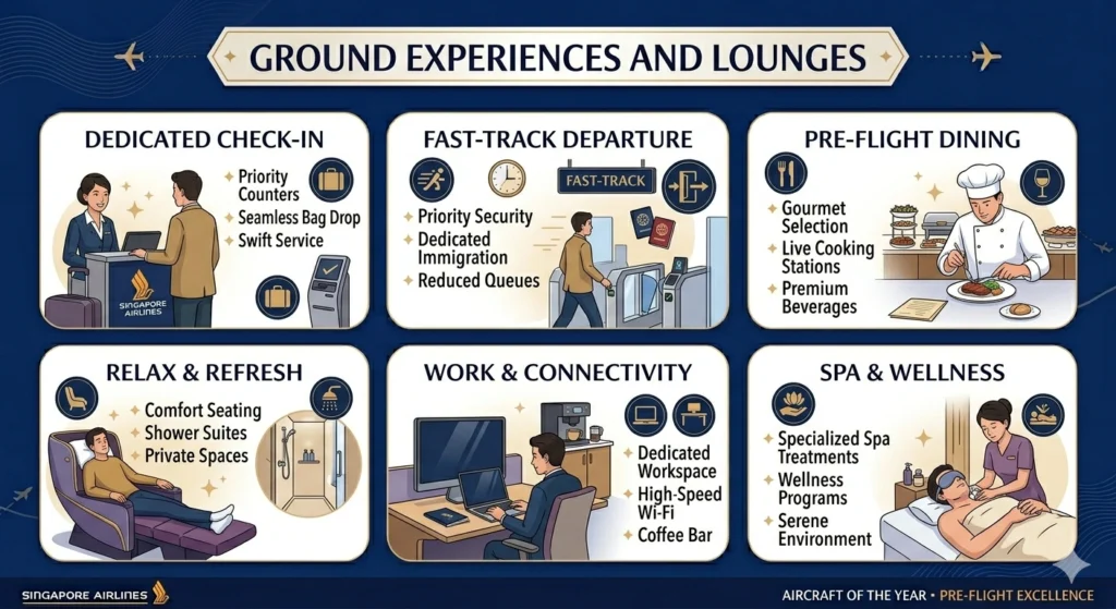 Ground Experiences and Lounges