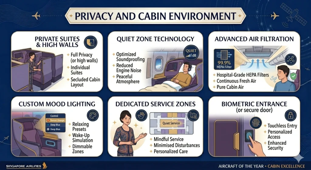 Privacy and Cabin Environment