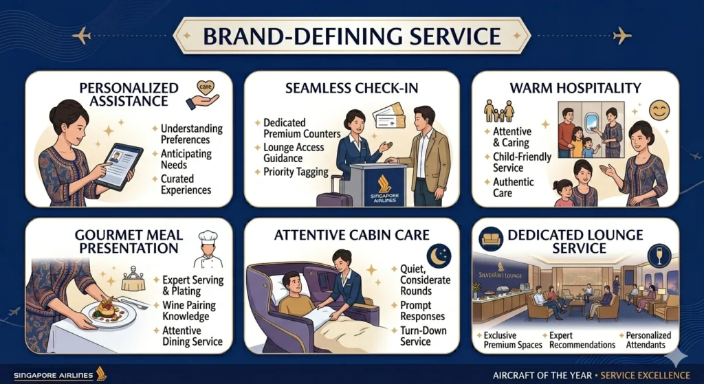 Brand-Defining Service of Singapore airlines 