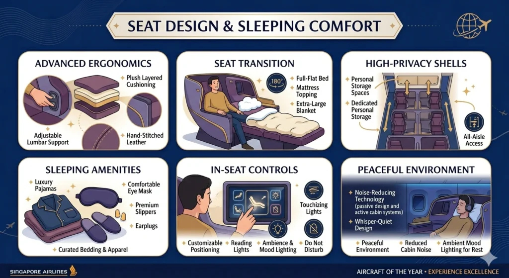 Seat Design and Sleeping Comfort