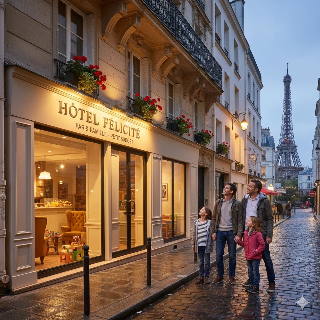 Budget Friendly Hotels in Paris for Family