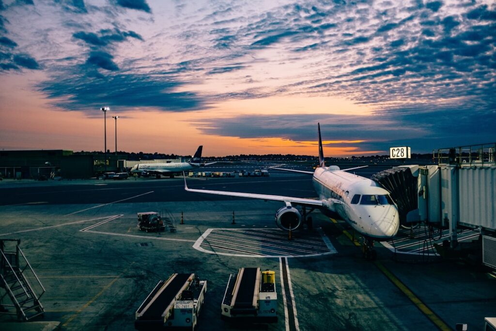 Different types of flights 