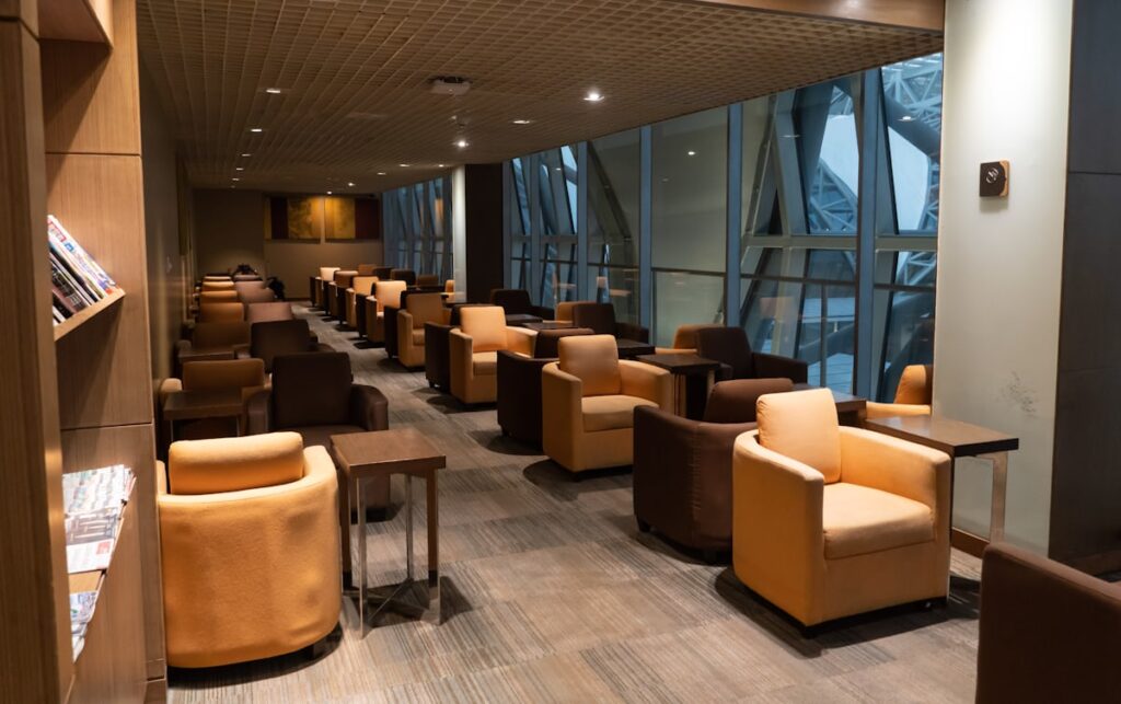 Emirates lounge 