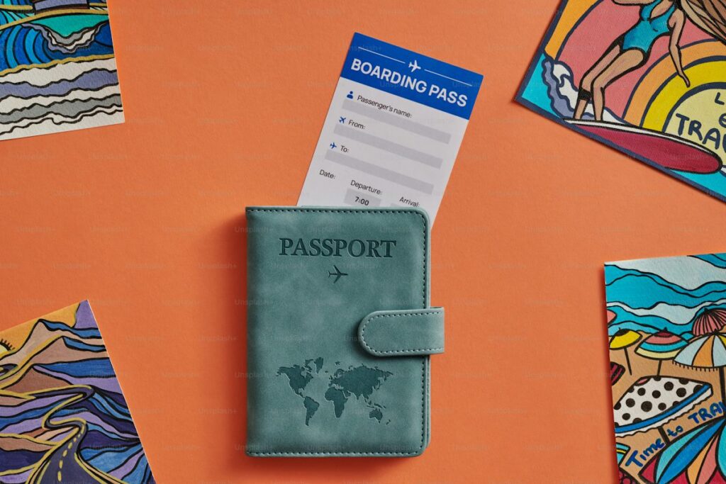 Ticket with passport 