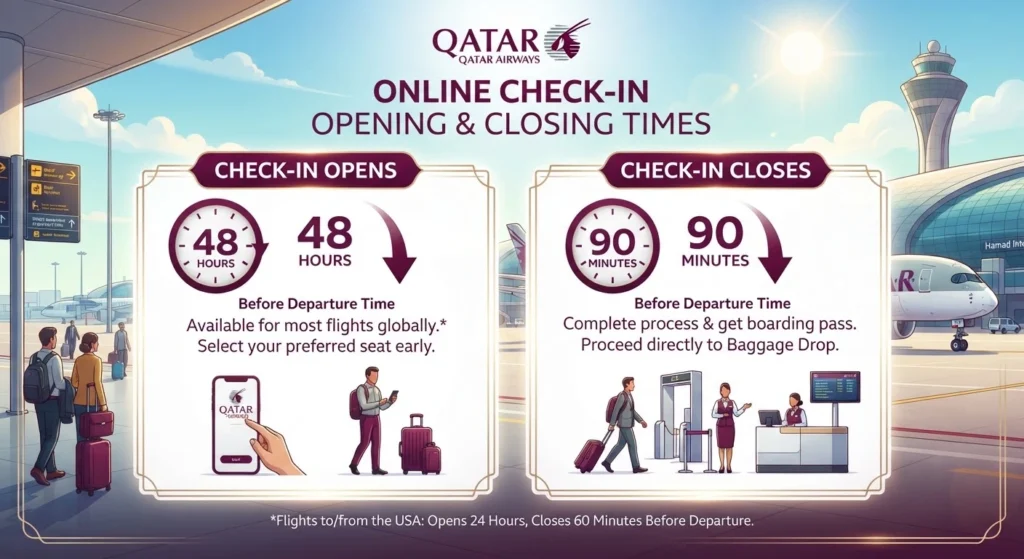 Qatar airways check in 