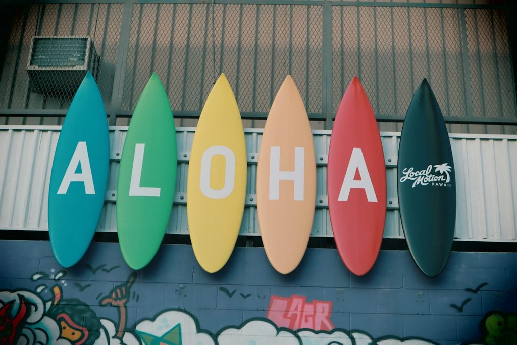 Huwaii surfing 