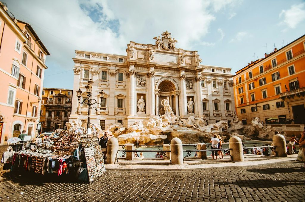 Beautiful architectures in Italy 