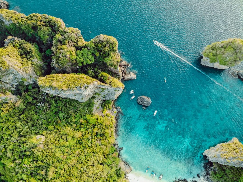 Beaches and boat riding