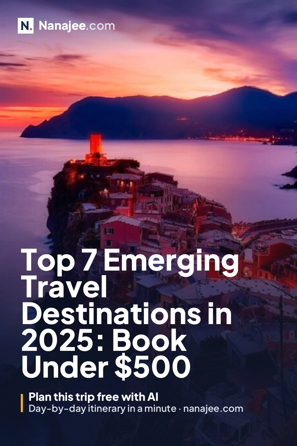 Top 7 Emerging Travel Destinations in 2025: Book Under $500