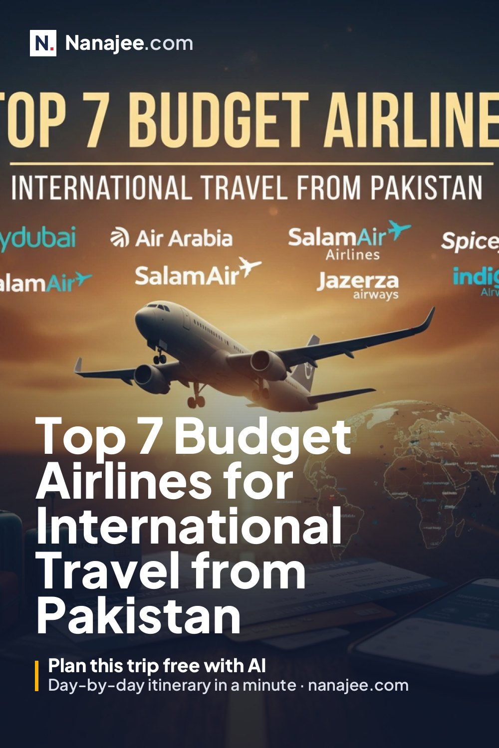 Top 7 Budget Airlines for International Travel from Pakistan