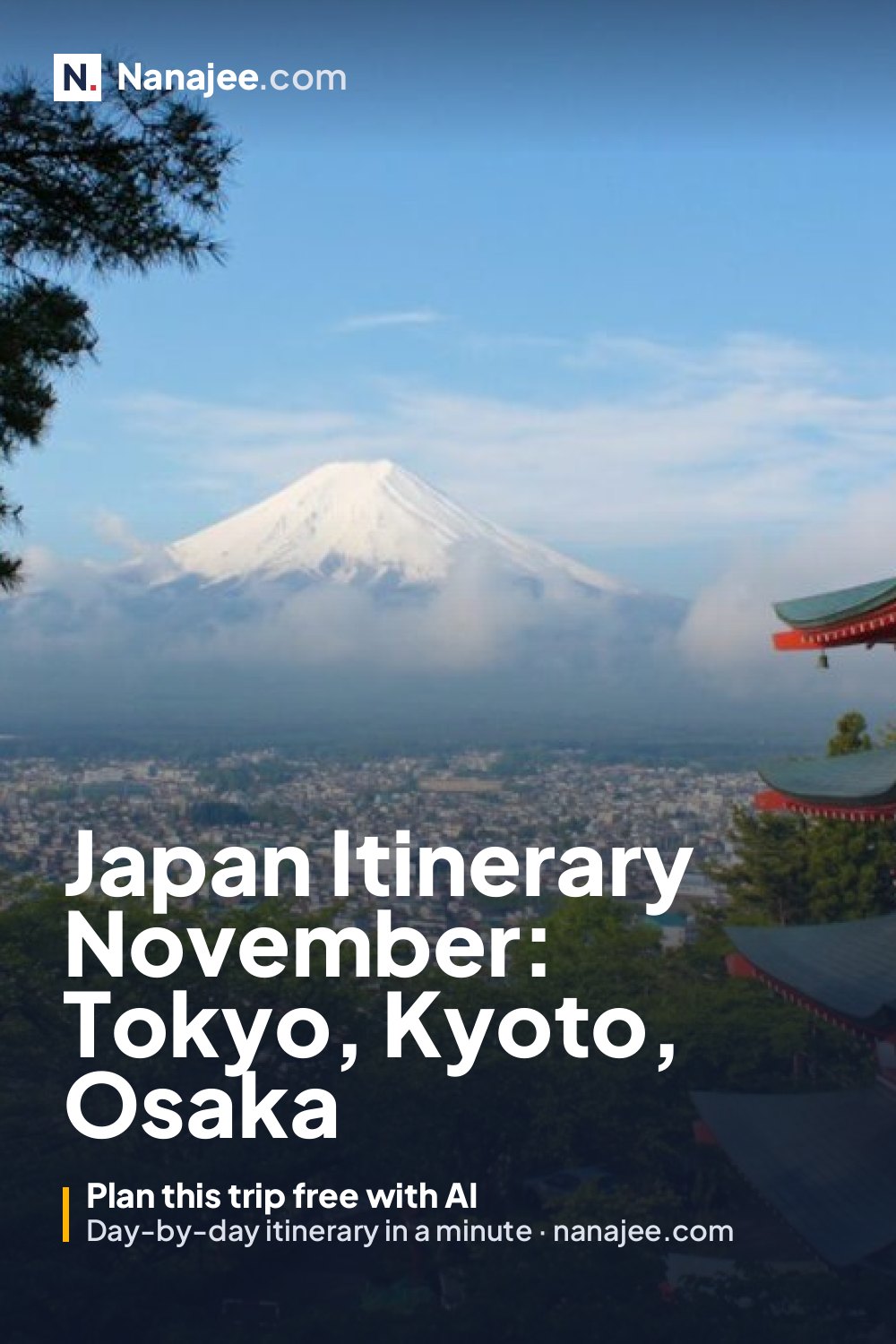 Japan Itinerary November: Tokyo, Kyoto, Osaka